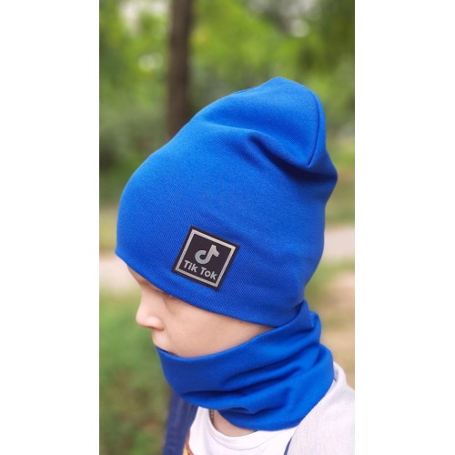 Дитяча шапка з хомутом КАНТА розмір 52-56 Синій (OC-253) в інтернет супермаркеті PbayMarket!