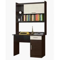 Комп'ютерний стіл Еверест Школяр-3 Венге темний + дуб молочний Комп'ютерний стіл Еверест Школяр-3 Венге темний + дуб молочний