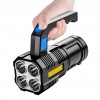 Ліхтар акумуляторний RIAS Multi Fuction Portable Lamp Вологостійкий Black (3_02503)
