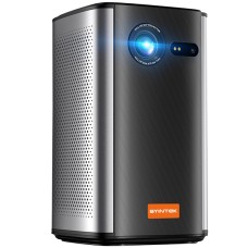 Портативний міні-проектор Byintek P70 960x540Р 300 ANSI lm Android 9 Wi-Fi Bluetooth 8000 мАг Чорний (2075)