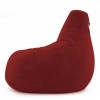 Крісло Мішок Груша Велюр 150х100 Студія Комфорту Великий бордовий