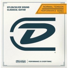 Струни для класичної гітари Dunlop DCV100NS Nylon/Silver Wound Classical Guitar Strings
