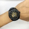 Чоловічий механічний годинник Clockhouse Skeleton Чорний (IBW408B)