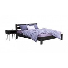 Ліжко дерев'яне Estella Рената Люкс 180х200 см Венге Щит 2Л4 (9201676027)