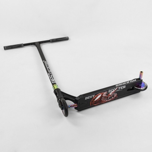 Самокат трюковий Best Scooter Simbiote HIC-система ПЕГІ алюмінієвий диск та дека Black (102305) Самокат трюковий Best Scooter Simbiote HIC-система ПЕГІ алюмінієвий диск та дека Black (102305)