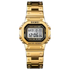 Жіночий спортивний годинник Skmei 1433 Singapore Золотистий