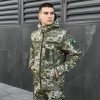 Куртка чоловіча зимова Pobedov Jacket Motive 382440 XL Піксель (00000006974)