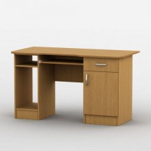 Стіл комп'ютерний Тиса Мебель Тиса-17 Бук 750x650x1300 мм