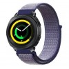 Ремінець BeWatch 22мм нейлоновий липучка для Xiaomi Amazfit Stratos | Pace | GTR 47 | GTR 2 Темно Синій (1021398)