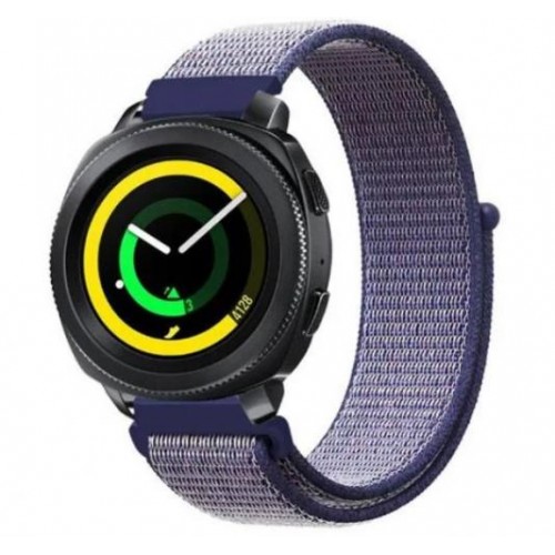 Ремінець BeWatch 22мм нейлоновий липучка для Xiaomi Amazfit Stratos | Pace | GTR 47 | GTR 2 Темно Синій (1021398) Ремінець BeWatch 22мм нейлоновий липучка для Xiaomi Amazfit Stratos | Pace | GTR 47 | GTR 2 Темно Синій (1021398)