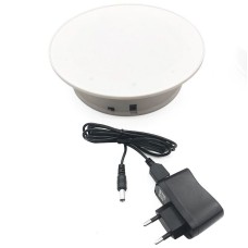 Поворотний стіл для предметної зйомки і 3D фото Heonyirry C366, діаметр 20 см, білий