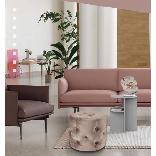 Пуфік Катрін Richman 40 x 45Н Missoni 004 Світло-коричневий Пуфік Катрін Richman 40 x 45Н Missoni 004 Світло-коричневий