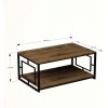 Журнальний, кавовий столик GoodsMetall у стилі Лофт 1200х600х500 ЖС157