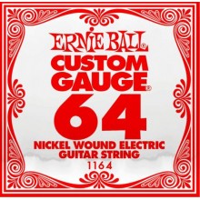 Струна Ernie Ball 1164 Nickel Wound Electric Guitar String .064