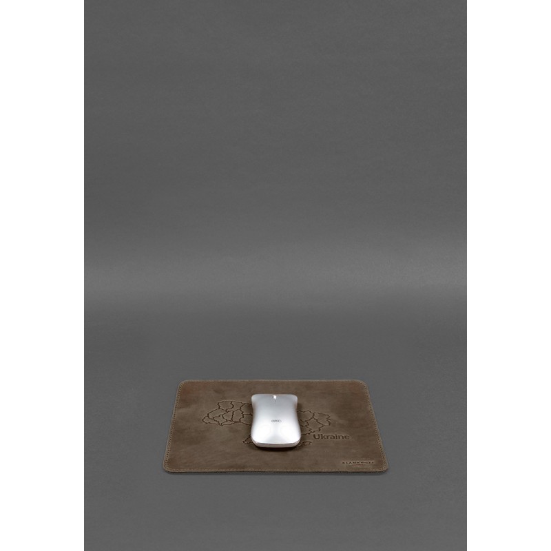 Килимок для мишки з натуральної шкіри 1.0 темно-коричневий Crazy Horse BlankNote