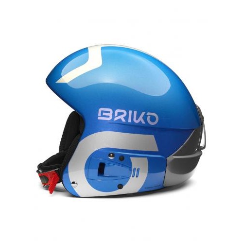 Шолом гірськолижний Briko Vulcano FIS 6.8 (58 см) Impact Blue-Silver в інтернет супермаркеті PbayMarket!