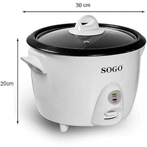 Рисоварка Sogo 1,5 л Білий SS-10065 Рисоварка Sogo 1,5 л Білий SS-10065