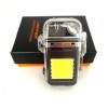 Запальничка USB акумуляторна електроімпульсна з LED ліхтариком СОВ Lighter 9033 Чорний