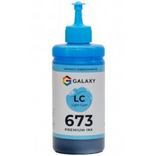 Чорнило Galaxy 673 Epson 200 мл Light Cyan (10487)