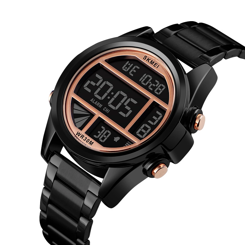 Наручний чоловічий годинник Skmei 1448 Indigo Чорний