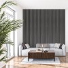 Декоративна стінова рейка Sticker Wall 160*23*3000мм (D) SW-00001534 Срібна
