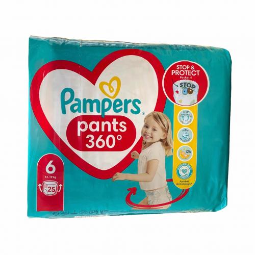 Дитячі підгузники-трусики Pampers Pants 6 (14-19 кг) 25 шт в інтернет супермаркеті PbayMarket!