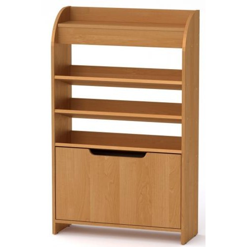 Тумба для взуття з відкритими полицями Компанит ТО 14 70х25х114,2 см вільха Тумба для взуття з відкритими полицями Компанит ТО 14 70х25х114,2 см вільха