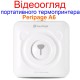 Портативний bluetooth термопринтер для смартфона PeriPage A6, рожевий