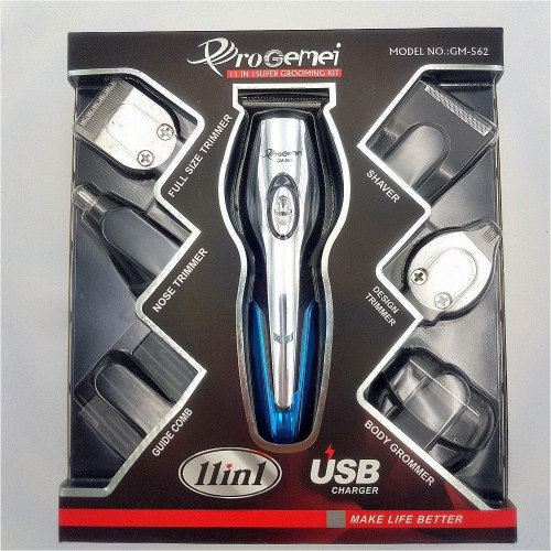 Професійна машинка для стрижки волосся + бритва тример Gemei 11 in 1 GM-562 (1822572643)