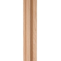 Декоративна стінова рейка Sticker Wall PS 2900x120x20 мм Коричневий (SW-00002145)