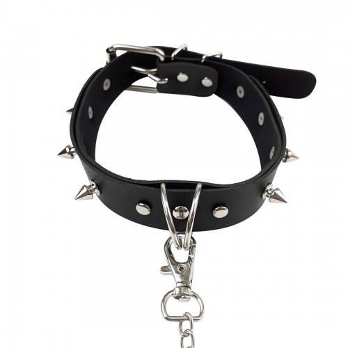 Нашийник з шипами та повідцем Art of Sex - Collar Spikes and Leash в інтернет супермаркеті PbayMarket!