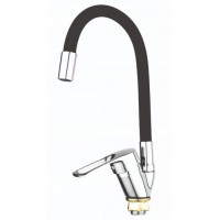 Змішувач для кухні Mixxus FANY 011 Nut Refl Black без підведення MI6287 Змішувач для кухні Mixxus FANY 011 Nut Refl Black без підведення MI6287