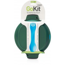 Набір посуду Humangear GoKit Light 5-tool Mess Kit Charcoal/Green (1054-022.0121)