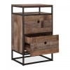Комод у стилі Loft NS-278 930x550x400 мм Черный в інтернет супермаркеті PbayMarket!