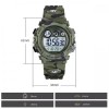 Наручний годинник чоловічий Skmei Kids KamoGreen (2833)