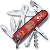 Складаний ніж Victorinox Climber Ukraine 91 мм 14 функцій Українські мотиви (1.3703.T_T1370u) Складаний ніж Victorinox Climber Ukraine 91 мм 14 функцій Українські мотиви (1.3703.T_T1370u)