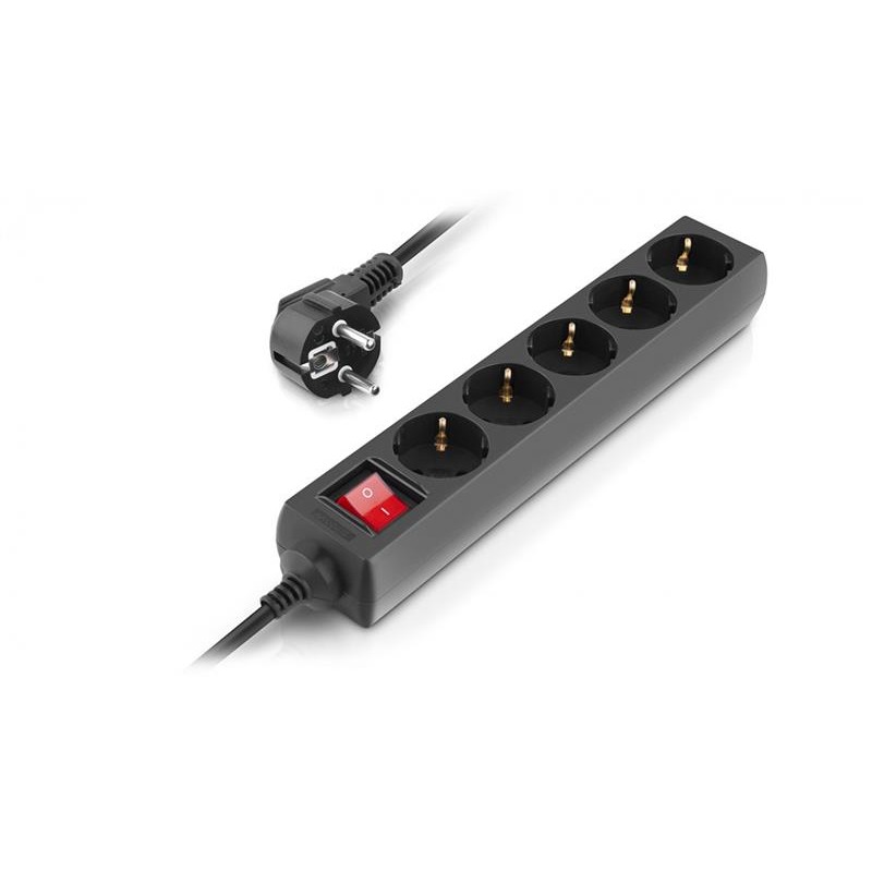 Фільтр живлення Real-el RS-Protect M 3м Black (EL122300028)