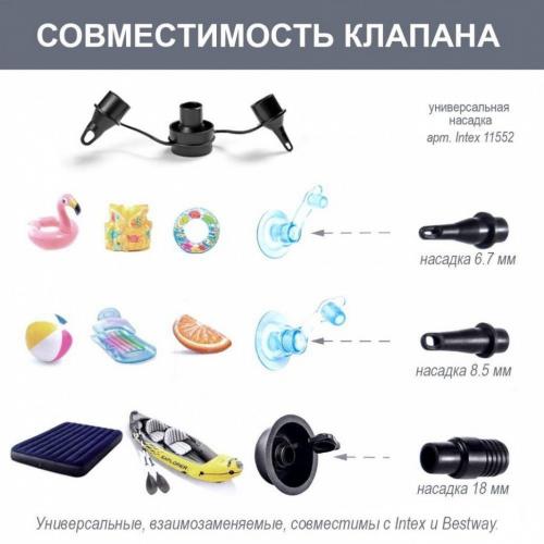 Насос ручний Bestway 62003 в інтернет супермаркеті PbayMarket!