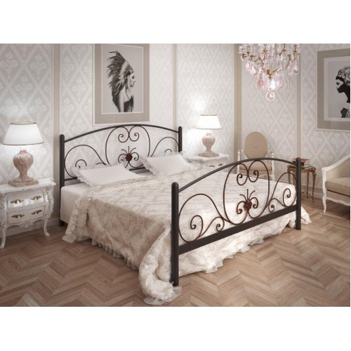 Ліжко Tenero Магнолія 1600х2000 мм Чорний (100000163) Ліжко Tenero Магнолія 1600х2000 мм Чорний (100000163)