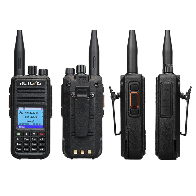 Цифрова рація з шифруванням 2-х діапазонна з аналоговим режимом 5 Ватт Retevis RT3S DMR