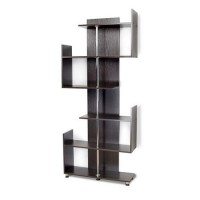 Полка напольна Тиса Мебель М-6 Темний горіх 195x27x83.2 см Полка напольна Тиса Мебель М-6 Темний горіх 195x27x83.2 см