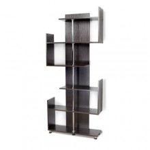 Полка напольна Тиса Мебель М-6 Темний горіх 195x27x83.2 см