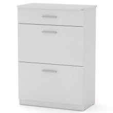 Тумба для взуття Компаніт ТО-3А Німфея альба (73х40х102 см)