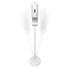 Дозатор сенсорний No Brand 7960A білий на металевій стійці з краплеуловлювачем (7960A-PK)
