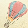 Панель стінова 3D 700*700*4mm повітряні кулі фактурна текстура (D) Sticker Wall SW-00001972