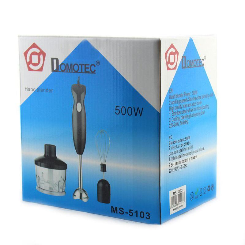 Блендер занурювальний процесор 3 в 1 Domotec MS-5103