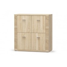 Комод-тумба Меблі Сервіс Гресс 4Д дуб самоа Комод-тумба Меблі Сервіс Гресс 4Д дуб самоа