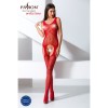 Бодістокінг Passion BS061 red, комбінезон, імітація панчох в інтернет супермаркеті PbayMarket!