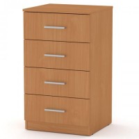 Комод Компаніт 4А Вільха (49х45х85 см)