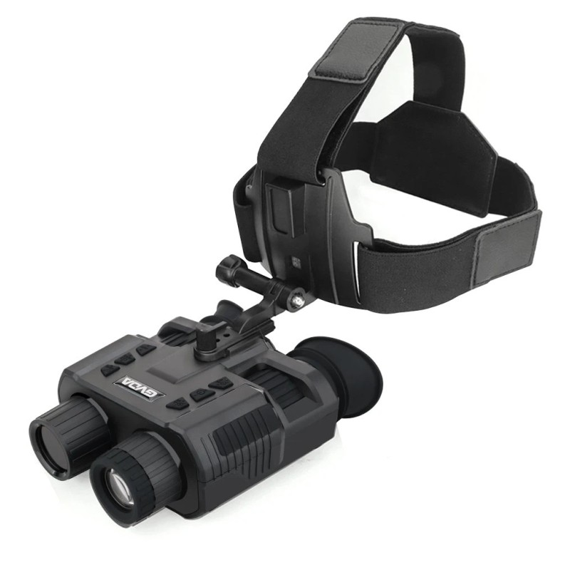 Бінокль нічного бачення GVDA918 до 400м у темряві з кріпленням на голову + на шолом FMA L4G24 + карта 64Гб